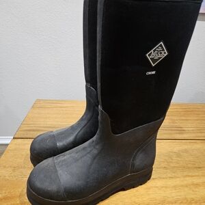 Muck Black Waterproof Boots Chore